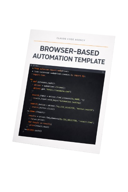 Browser-Based Automation Template